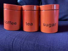 Orange Coffee Tea And Sugar