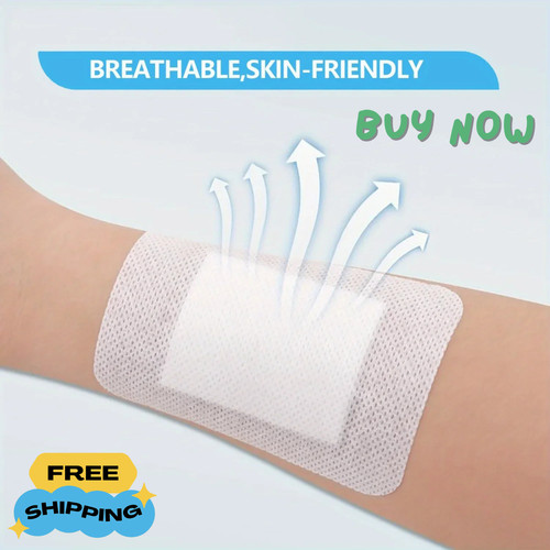 50pcs large nonwoven wound - 50pcs,