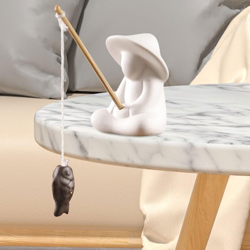 Fisherman miniature figurine - miniature,