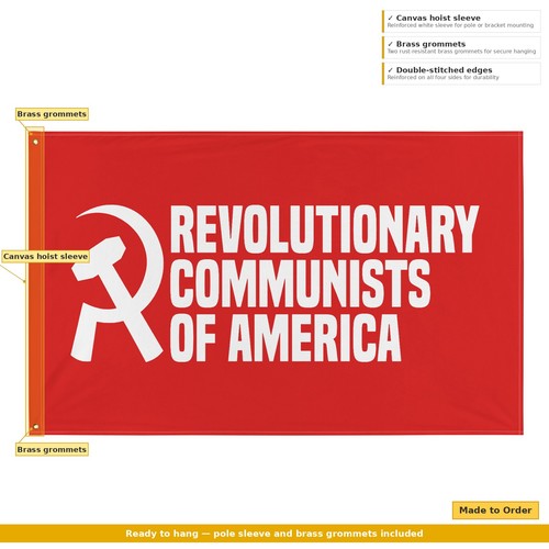 Revolutionary communist flag - revolutionary,
