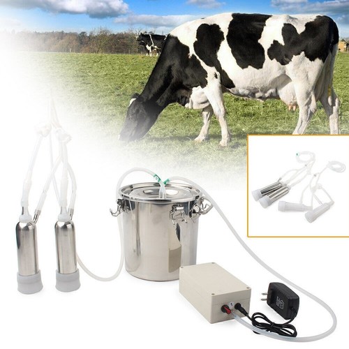 Electric milking machine - milking,