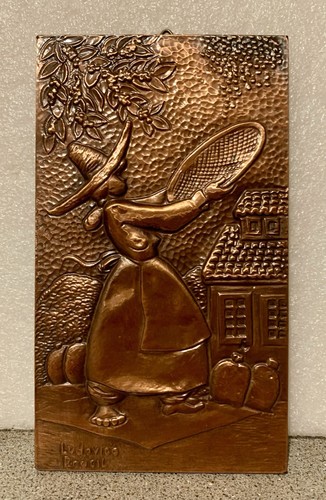 Vintage copper wall art - vintage,