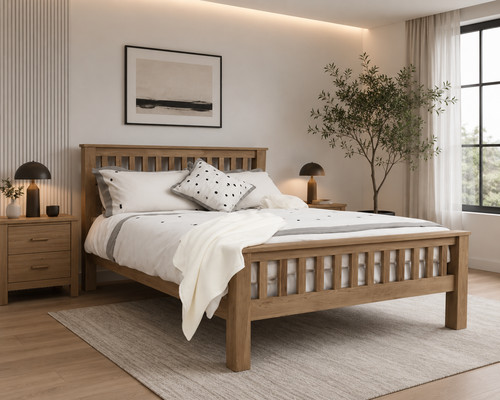 Solid oak opus double - oak,