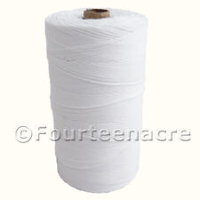 2 x 500g Spun Poly WHITE Twine