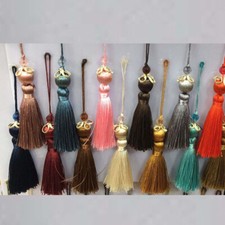 2 Pieces Decorative Key Tassel