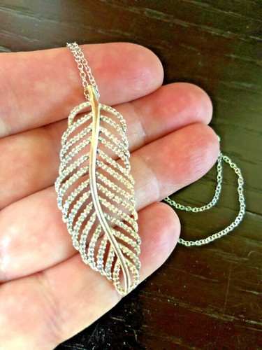Pandora sterling silver leaf - silver,