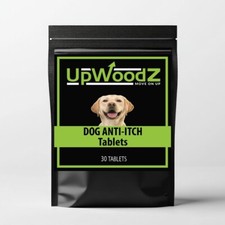 STRONGEST Dog Allergy Support - Anti Itch Skin Relief  Immune Booster Tablets UK