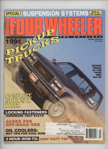 Four wheeler march 1991 - four,