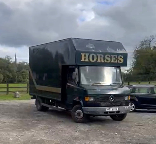 Mercedes benz 709d horsebox - mercedes-benz,