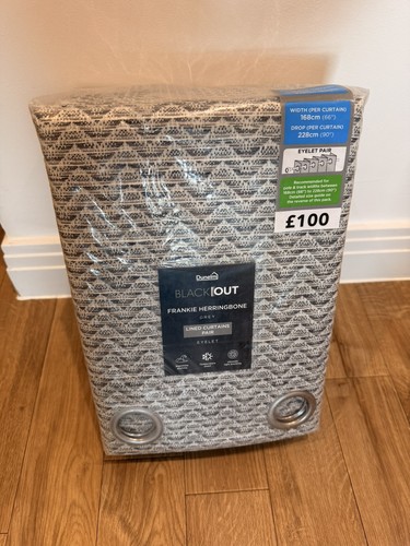 Dunelm blackout curtains - blackout,