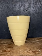 Keith Murray for Wedgwood - Moonstone Large Straw Flared Vase 24cm