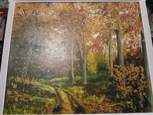Vintage original oil - vintage,