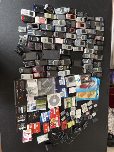 Old mobile phones - old, phones,