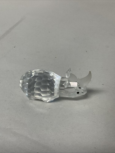 Swarovski crystal rhinoceros - swarovski,