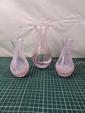 Set of 3 Caithness Art Glass