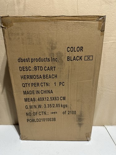 Blk trolley dolly - trolley,