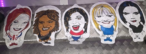 Spice girls blow dolls - spice, set