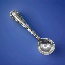 Solid Silver Salt Spoon by Levi & Salaman Birmingham 1909