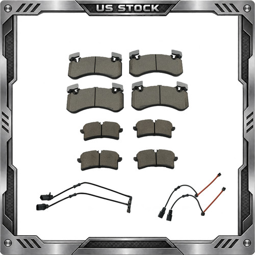 Front rear brake pads - front,