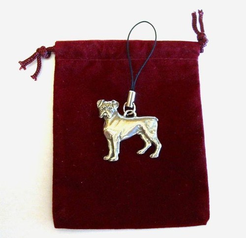 Boxer dog pewter mobile - boxer, phone