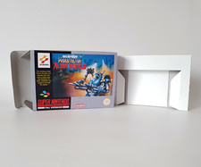 Super Probotector Alien Rebels UKV PAL Super Nintendo Handmade Empty Box & Tray