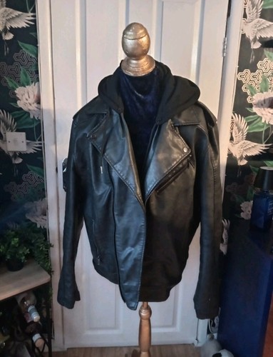 Men river island black faux - men's,