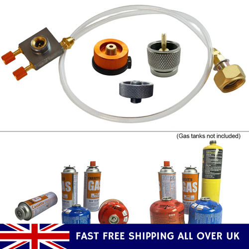 Gas refill adapter - gas, propane