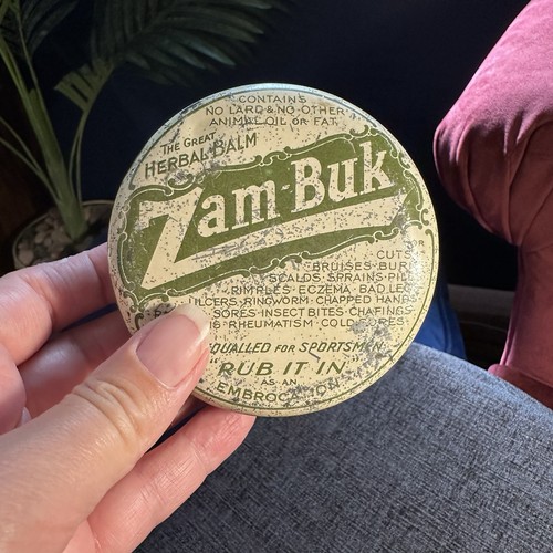 Antique c1920s zam buk herbal - c1920s,