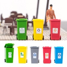 5pcs 5 Color Small Mini Kids Truck Vehicle Garbage Bin Toy Pencil