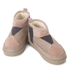 Grunge Suede Ankle Boots Warm