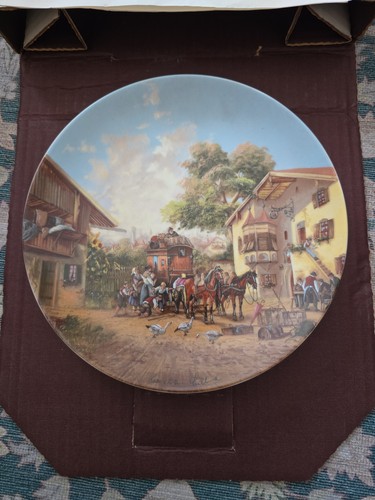Vintage swiss decorative plate - decorative,