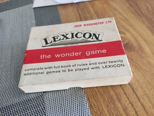 Lexicon card game - game, john