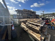 Used Wooden Pallets Mixed