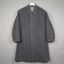 BUGATTI Coat Mens L Black Wool