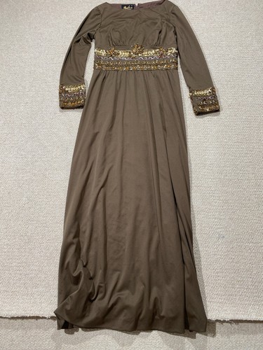 Vintage 70s maxi dress womens - vintage,