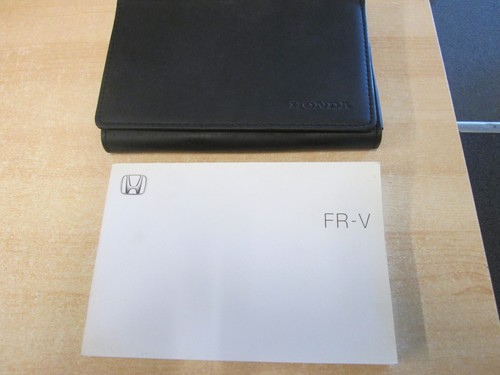 Honda frv owners manual - frv,