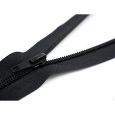 Black Nylon Zip Open Ended No #5 Zipper Sewing Crafts Haberdashery 25cm - 230cm