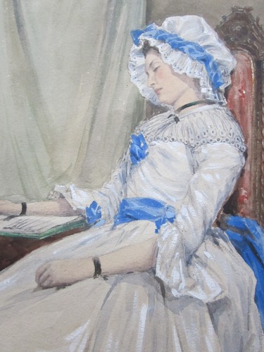 Fine antique portrait - fine,