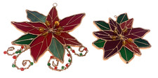 Poinsettia Stained Glass
