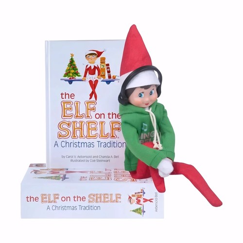 Elf the shelf girl - on,