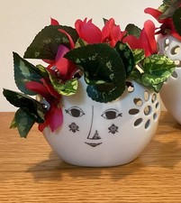 Bjorn Wiinblad. Flower Head Vase 10cm Tall.  21st Century