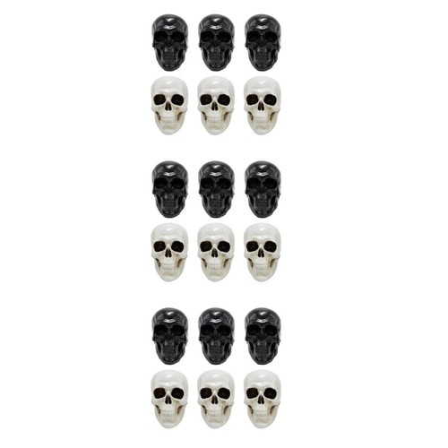 18pcs resin skull - resin, plant