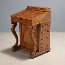 Antique Davenport Desk Walnut