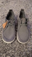 Clarks Artisan Trigenic Tri Angel Nubuck Grey Leather UK 5