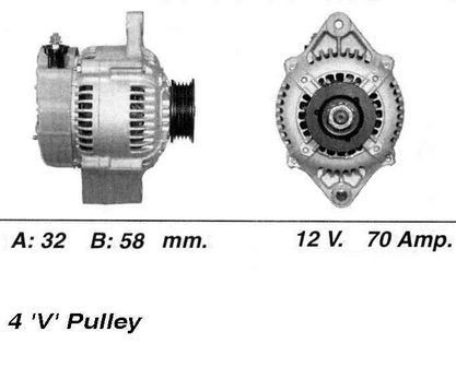 Wai alternator 70amp for - alternator,