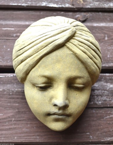 Art deco style female face - art,