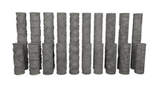 Texture Roller Sets for Wargaming Base Clay Polymer Building Walls or Floors
