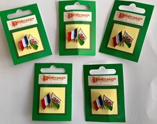 5 Wales / France Enamel Pin