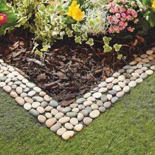 Border Garden 4 Pack Pebble