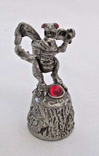 Rare warwick pewter thimble - warwick,